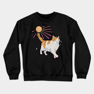 Cat Tarot Meow Mysteries Unraveled Crewneck Sweatshirt